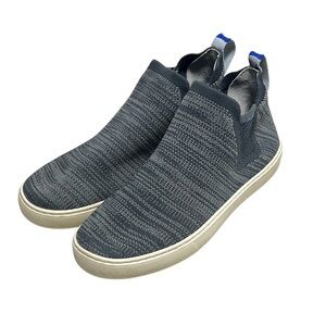 ROTHY'S The Chelsea Knitted Ankle Sneaker Boots "Graphite Melange"